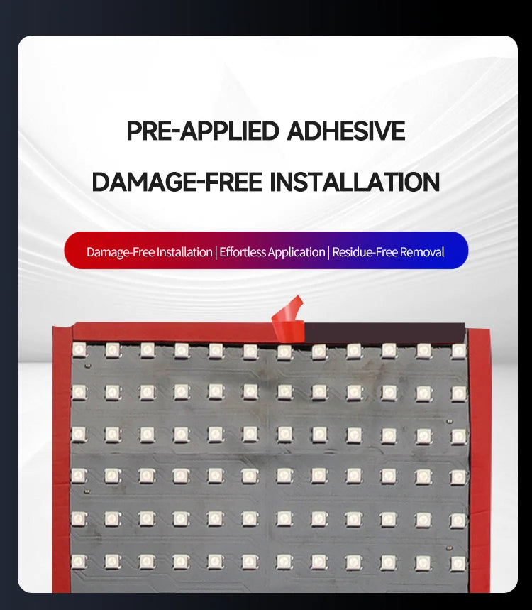 LED Truck Car Devil Eye LED Pixel Panel Light Car windshield Truck Eye For Board Windshield 12V Car Graffiti Scrolling truck lig