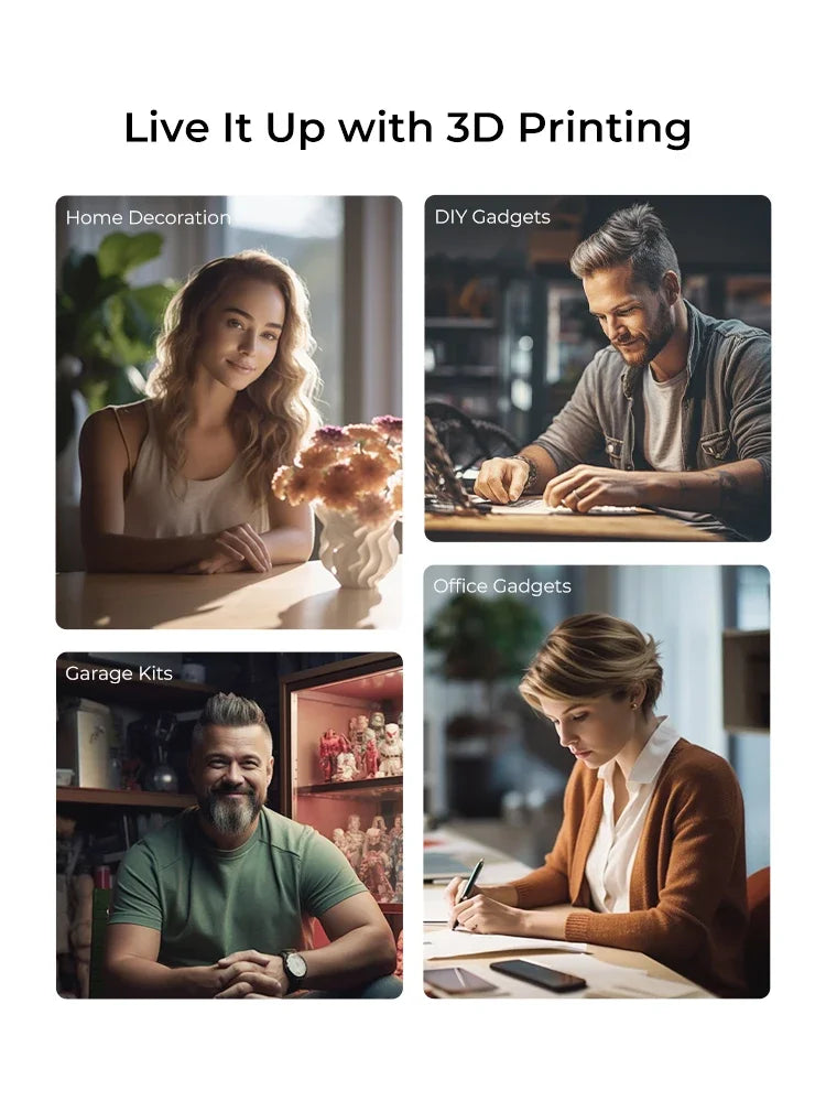 Creality Ender 3 V3 SE/KE 3D Printer 250mm/s-500mm/s Direct Extruder Auto Load Filament CR Touch Silent Auto Leveling Dual Axis