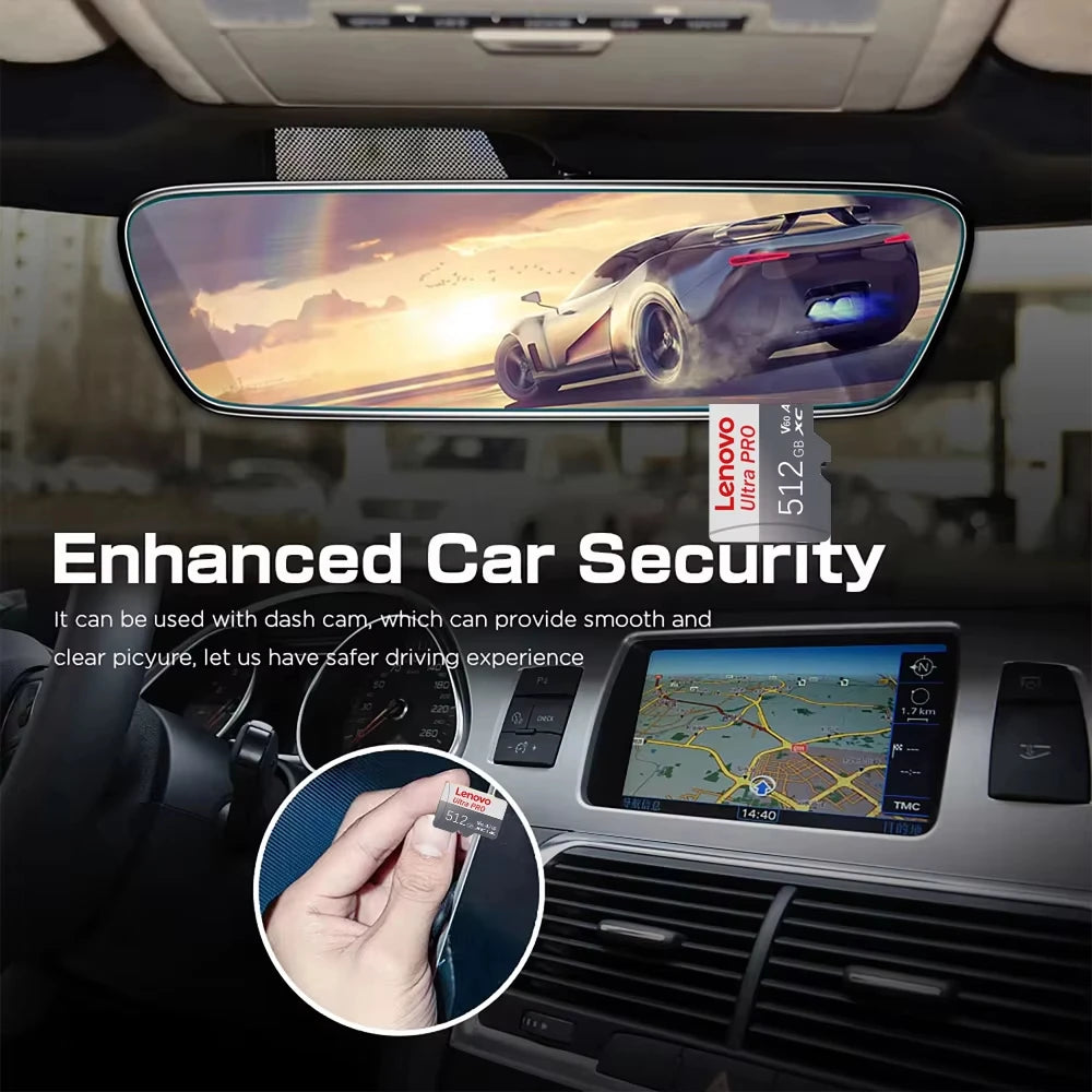 Lenovo A2 2TB 1TB MicroSD Card High Speed Memory Card 512GB 256GB 128GB MicroSD TF Flash Card for Xiaomi Phone Camera table PC