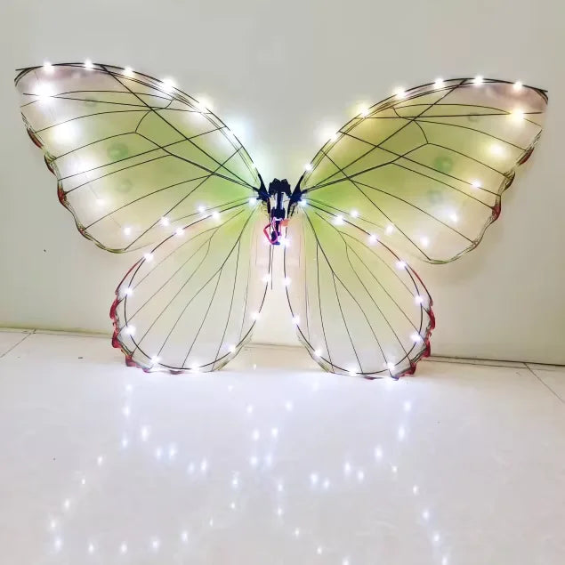 Magical LED RC Butterfly Drone Flying Bionic Insect Toy with Colorful Wings, Perfect for Wedding Proposal Birthday Party Decor