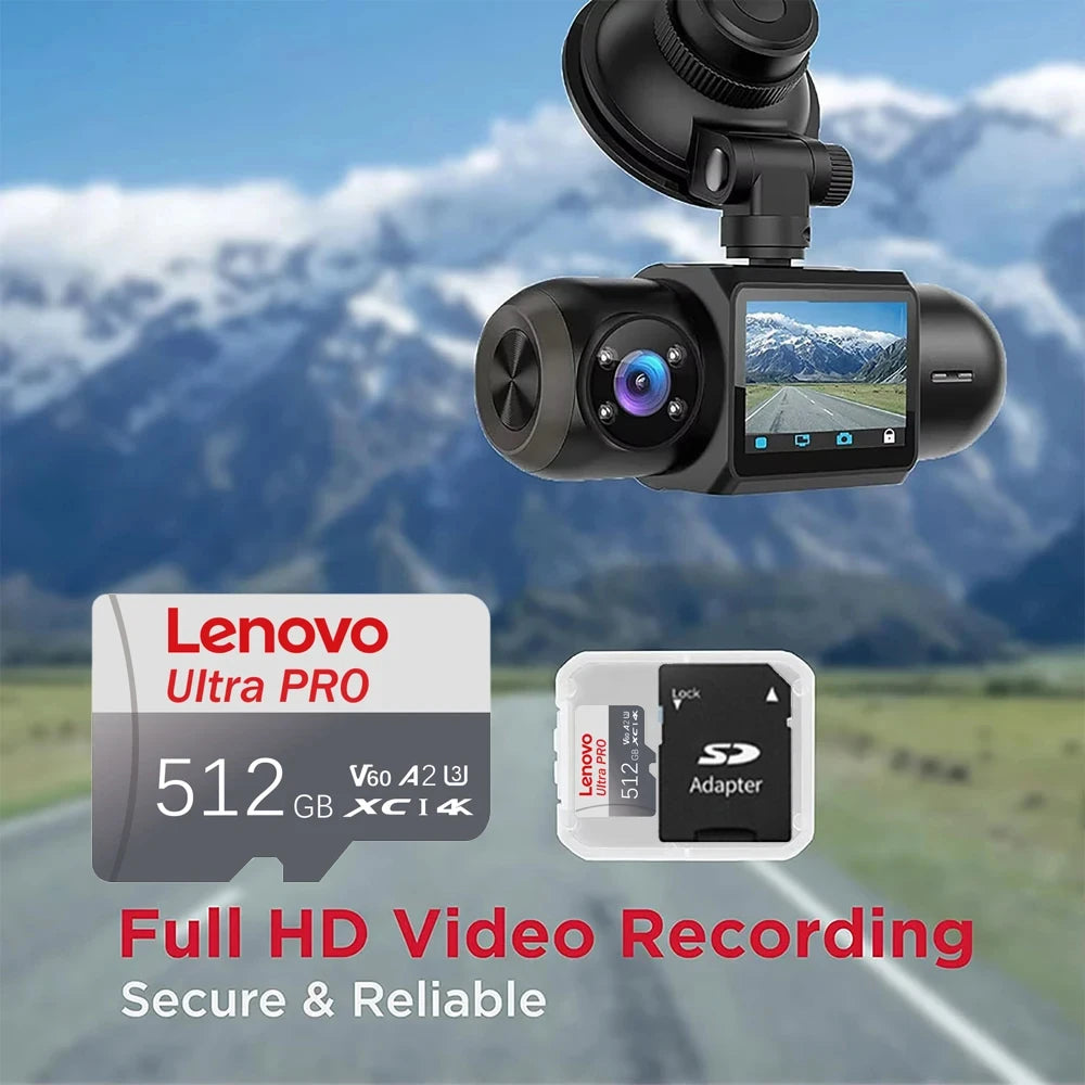 Lenovo A2 2TB 1TB MicroSD Card High Speed Memory Card 512GB 256GB 128GB MicroSD TF Flash Card for Xiaomi Phone Camera table PC