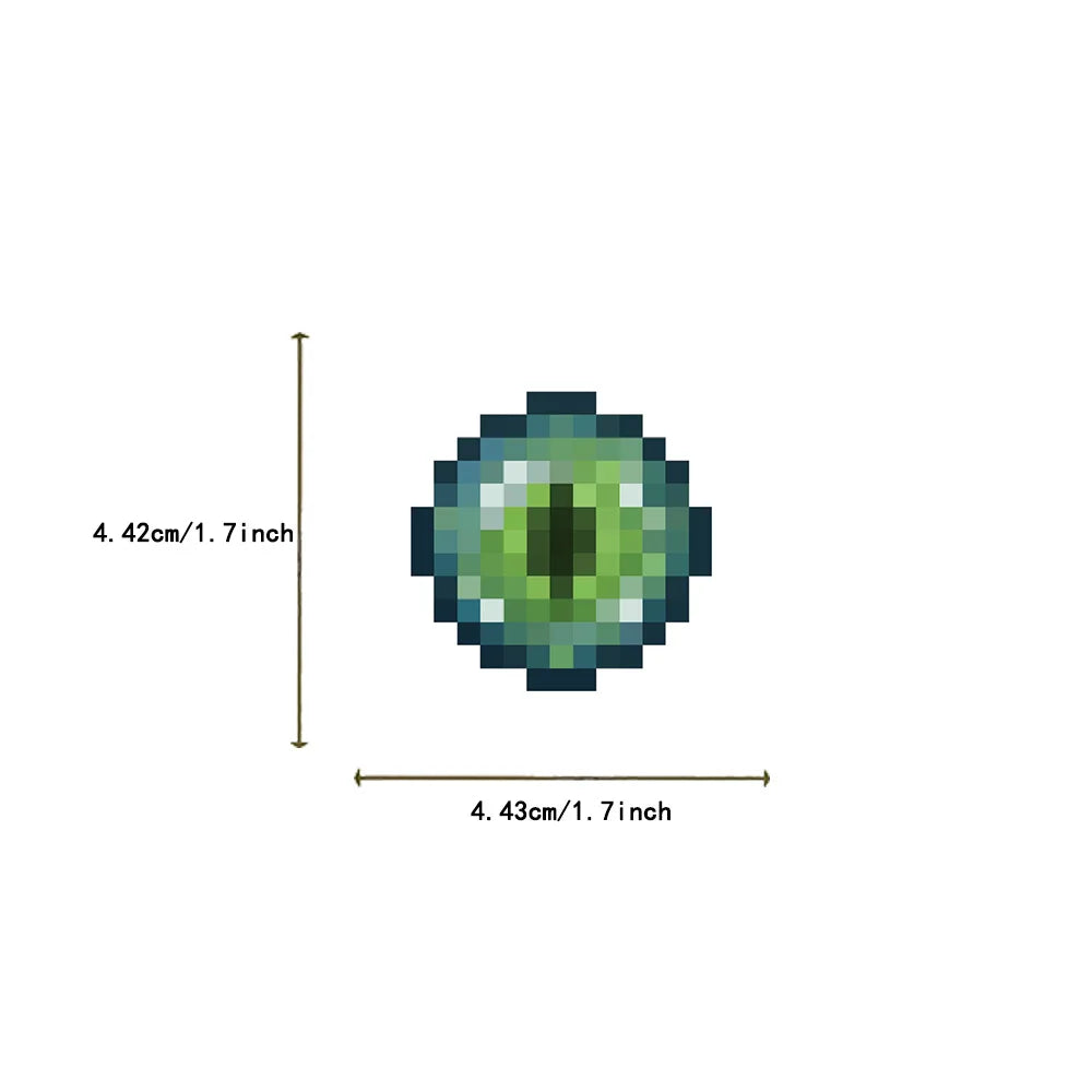 70/140PCS Creative Pixel Game Stickers Decorative Phone Cases, Laptops, Cups, Skateboards DIY Waterproof Stickers