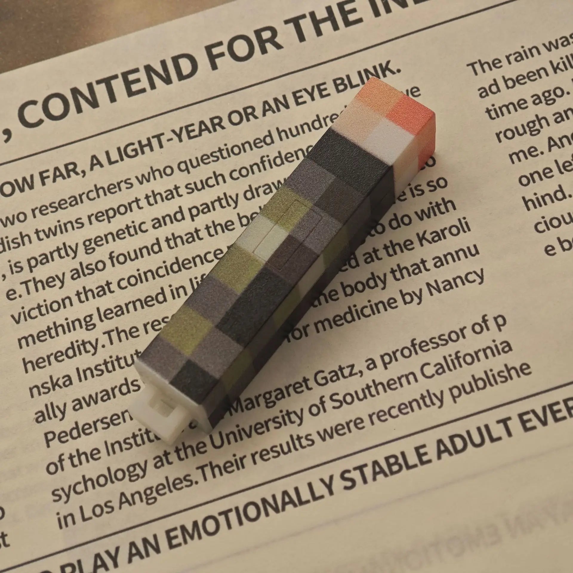 Fun Pixel Wind Design Mini Torch Keychain LED Flashlight USB Rechargeable Night Light Game Model Toys Backpack Pendant Fans Gift