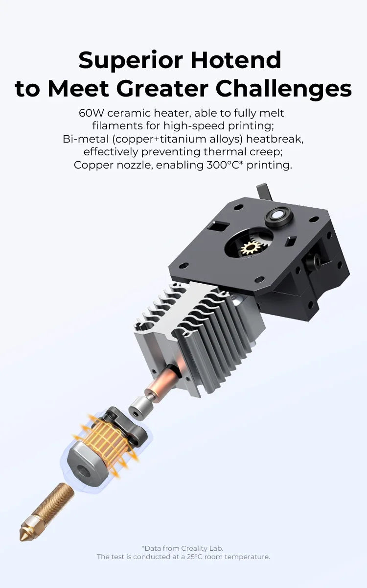 Creality Ender 3 V3 SE/KE 3D Printer 250mm/s-500mm/s Direct Extruder Auto Load Filament CR Touch Silent Auto Leveling Dual Axis