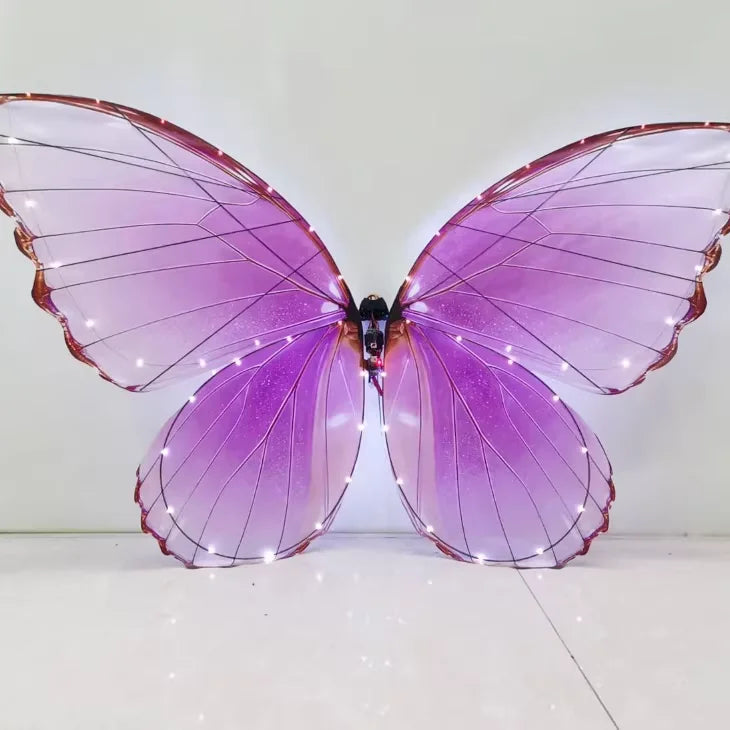 Magical LED RC Butterfly Drone Flying Bionic Insect Toy with Colorful Wings, Perfect for Wedding Proposal Birthday Party Decor